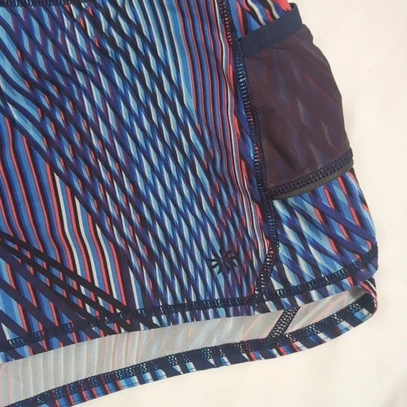 Athleta Ready Set Go 2 in 1 Shorts, Color Navy/Black Size S - Picture 6 of 16